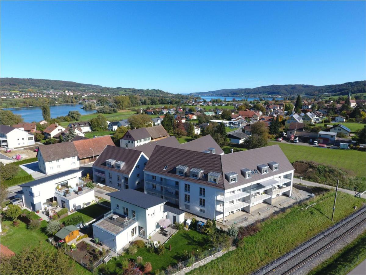 Exklusive 5,5 Zimmer Wohnung Fuer Familien Und Business Eschenz Luaran gambar